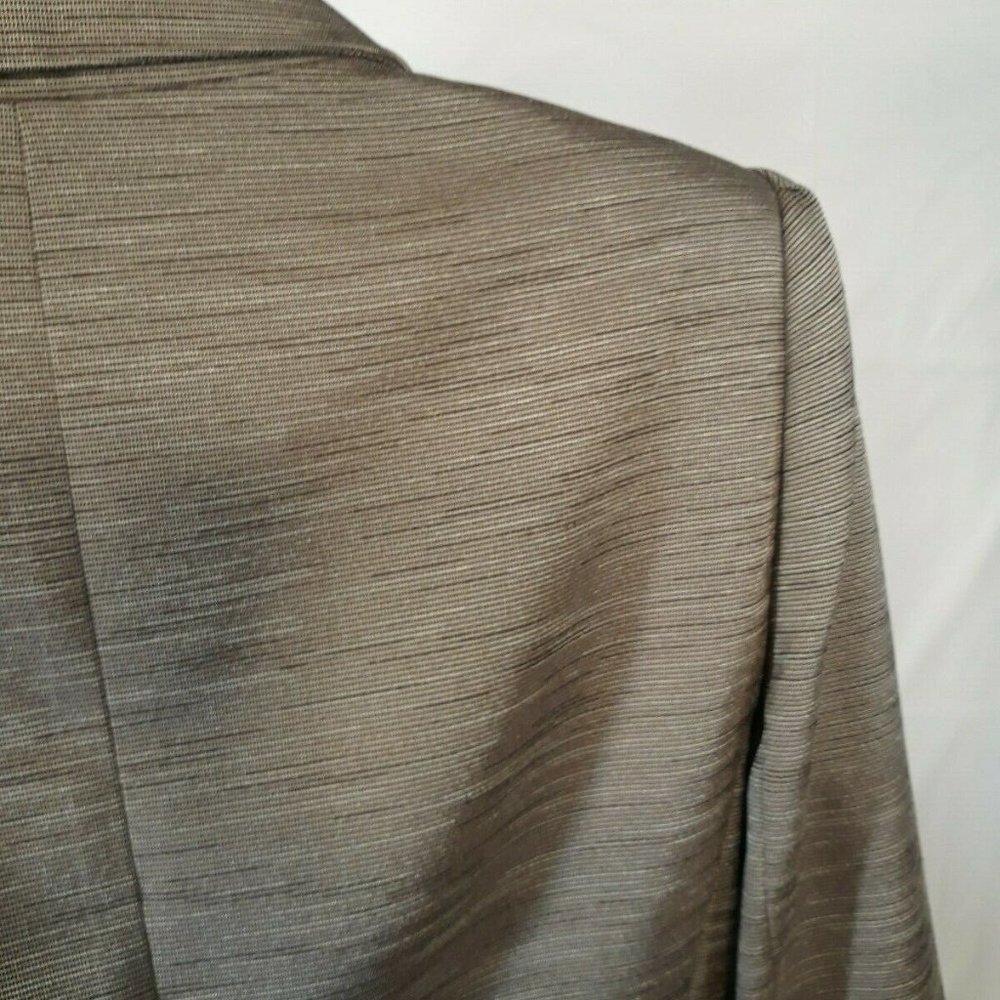 NWT Le Suit Women's Suit  Blazer Jacket Tan - Picture 2 of 12